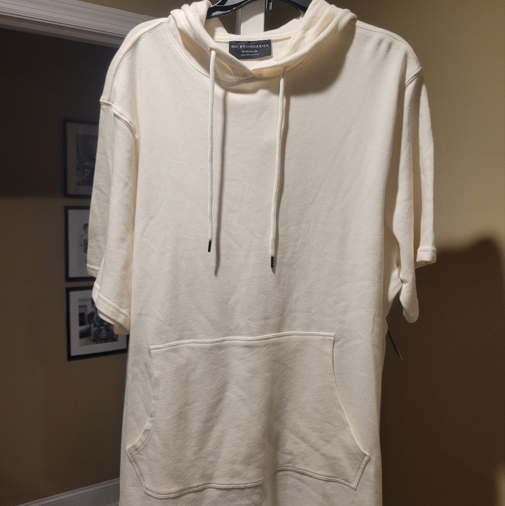 2xl short sleeve hoodie